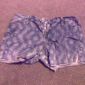 kids denim shorts